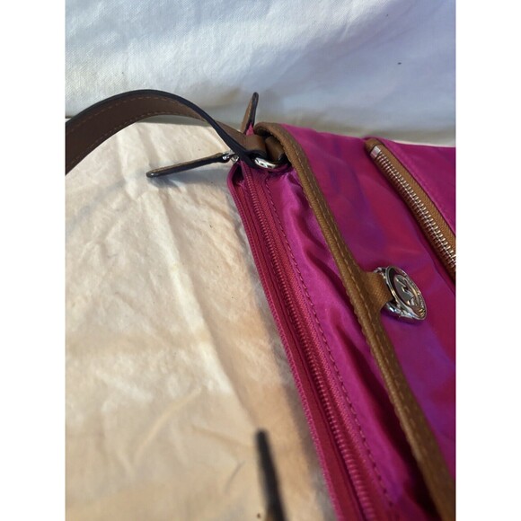 Michael Kors Kenton Crossbody Pink Nylon Tote - Picture 13 of 14